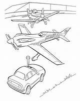Duster Planes sketch template