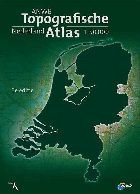 anwb topografische atlas nederland anwb  boeken bol