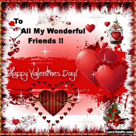 friends happy valentines day images hey friend cute bunny hoppy valentines day greeting card