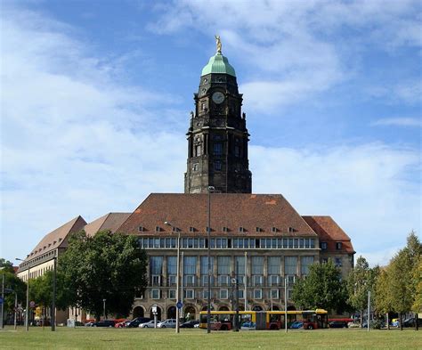 new dresden city hall dresden 1910 structurae