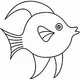 Poisson Avril Poissons Dory Bricolage sketch template