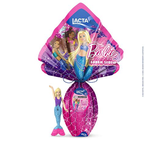 ovo pascoa lacta barbie  lacta os seus chocolates favoritos em