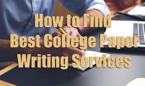 find  college paper writing service