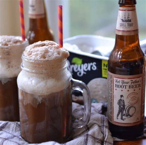 adult root beer float small town woman