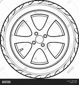 Tire Outlines sketch template