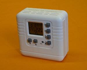 digital room thermostat programmer volt     ebay