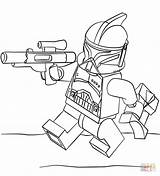 Clone Trooper Supercoloring sketch template