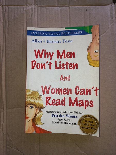 Jual Buku Why Men Dont Listen And Women Cant Read Maps Di Lapak Toko