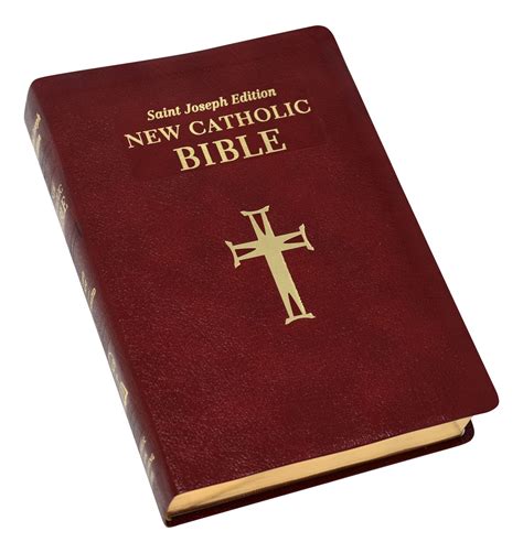 st joseph  catholic bible large type bg