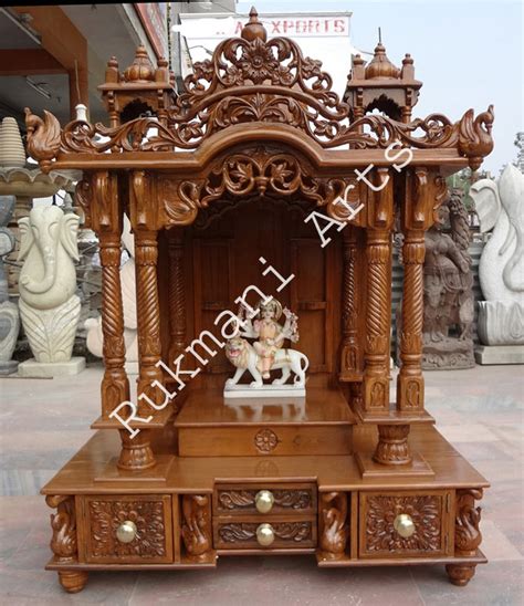 code  wooden carved teakwood temple mandir wooden