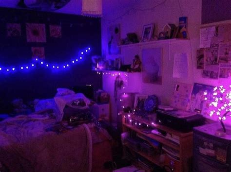 Purple Led Fairy Lights Dreamy Room Neon Room Room Inspiration Bedroom