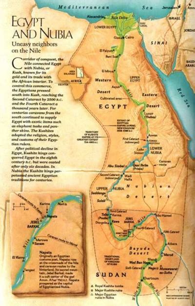 Nubian Kingdom And Pyramids