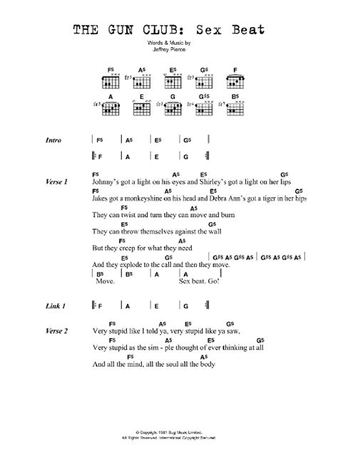 sex and candy chords sheet and chords collection