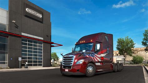 american truck simulator  freightliner cascadia  arrived