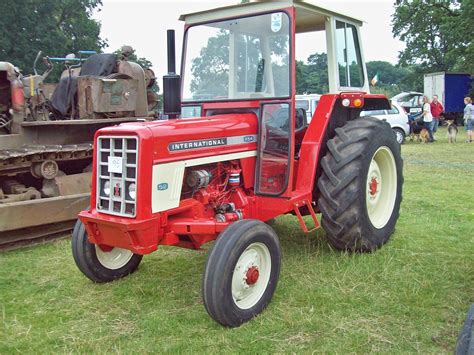 international harvester  utility tractor  flickr