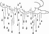 Raining Sky Drawings sketch template