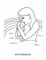 Coloring Book Pregnancy Kids Colouring Pages Birth Books Unknown Pm Posted sketch template