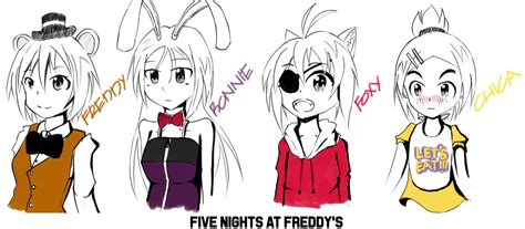 Fn F The Anime Five Nights At Freddy S Know Your Meme