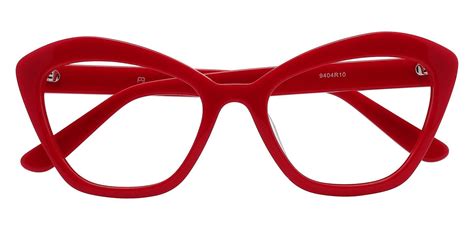 Geneva Cat Eye Prescription Glasses Red Women S Eyeglasses Payne