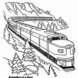 Train Coloring Pages Caboose Getcolorings Print Color Getdrawings sketch template