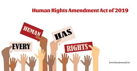 Human Rights Amendment Act Of 2019 Law Times Journal