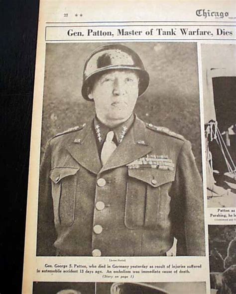 General George Patton Dies In 1945