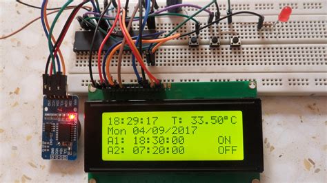 ds rtc  alarms  temperature monitor  mikroc