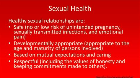 Keeping Sexual Relationships Healthy And Safe