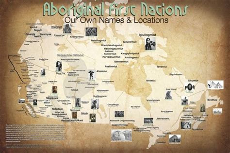 map  aboriginal  nations  canada   names locations