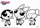 Powerpuff Coloring Girls Pages Bubbles Drawing Printable Sheets Cartoon Book Kids Printables Base Supercoloring Puff Power Exciting Imagination Girl Color sketch template