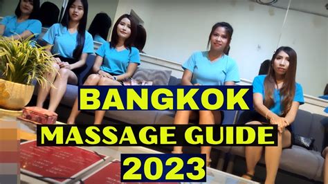 bangkok thailand massage guide    enjoy  thai massage