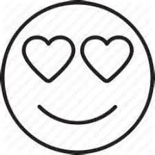 full emoji coloring pages heart face  busydaychef desenho de