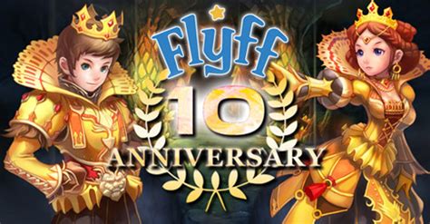 flyff celebrates   anniversary