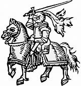 Armored Ridder Heraldic Kleurplaat Ridders Armed Kleurplaten Heraldry Traceable Webstockreview Paard Gravure sketch template