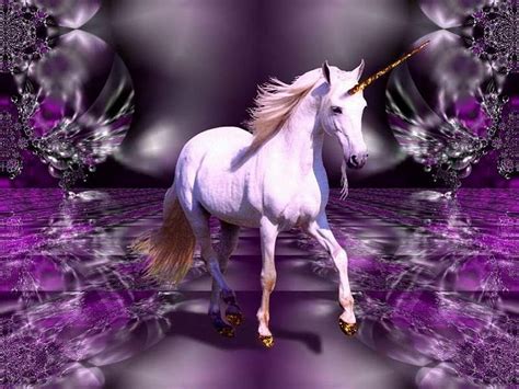 ~purple Unicorn~ Fantasy Purple Abstract Unicorn Hd Wallpaper Peakpx
