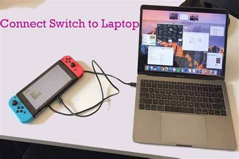 connect nintendo switch  laptop