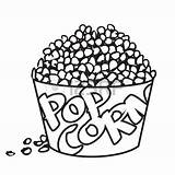 Popcorn Carbohydrates Bowl Drawing Box Illustrations Vector Big Clip Getdrawings Royalty Carbs Similar sketch template