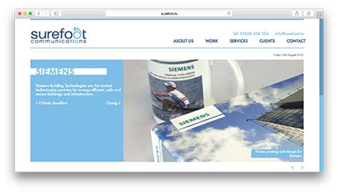Surefoot Communications – Sterling Digital
