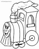 Coloring Pages Transportation Color Printable Train Trains Kids Sheet Car Sheets Found sketch template