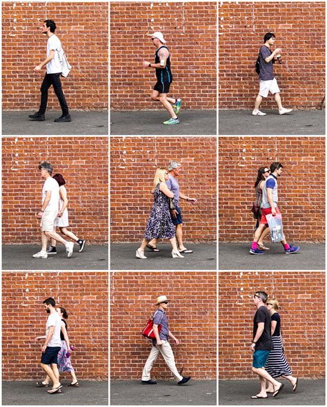 short study  people walking   streets  sydney alex galmeanu