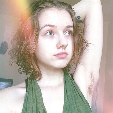 new trend on instagram women with hairy armpits