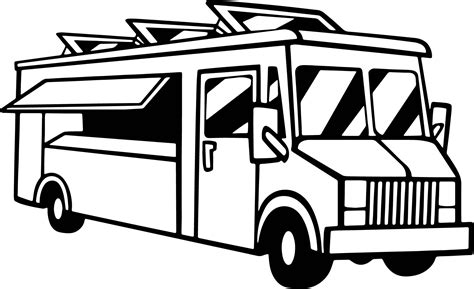 delivery truck coloring page   gambrco