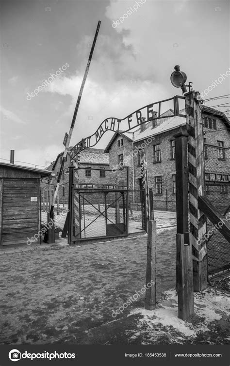 Pictures Auschwitz Front Gate Main Entrance Gate