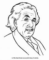 Coloring Einstein Albert Pages People History Famous Colouring Drawing American Kids Printable Drawings Clipart Printables Cartoon Patrioticcoloringpages Timeline Patriotic Sheets sketch template