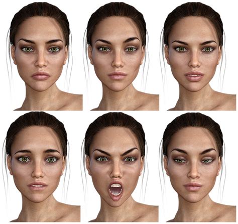 Free Expressions For G3f G3m And Victoria 7 Daz 3d Forums