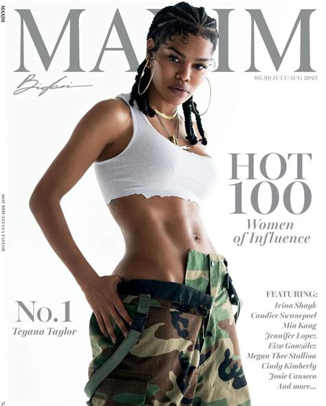Teyana Taylor Makes History As Maxim S Sexiest Woman Alive