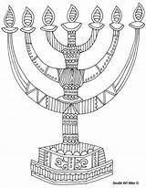 Hanukkah Menorah Happy Chanoeka Kandelaar Kleurplaat Joodse Kleurplaten Symbols Artful Albanysinsanity sketch template