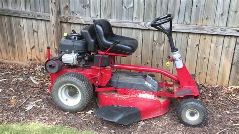 Snapper 12 5hp Briggs And Stratton Riding Mower Issue Youtube
