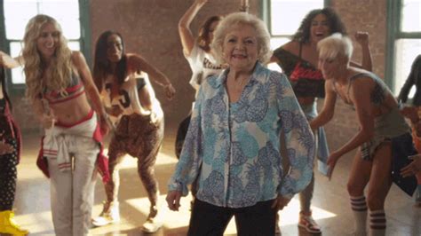 betty white will i am by vevo find and share on giphy