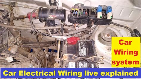 car electrical wiring system explained   car technical